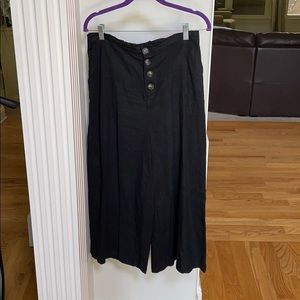 Who What Wear Wide Leg Cropped Pants